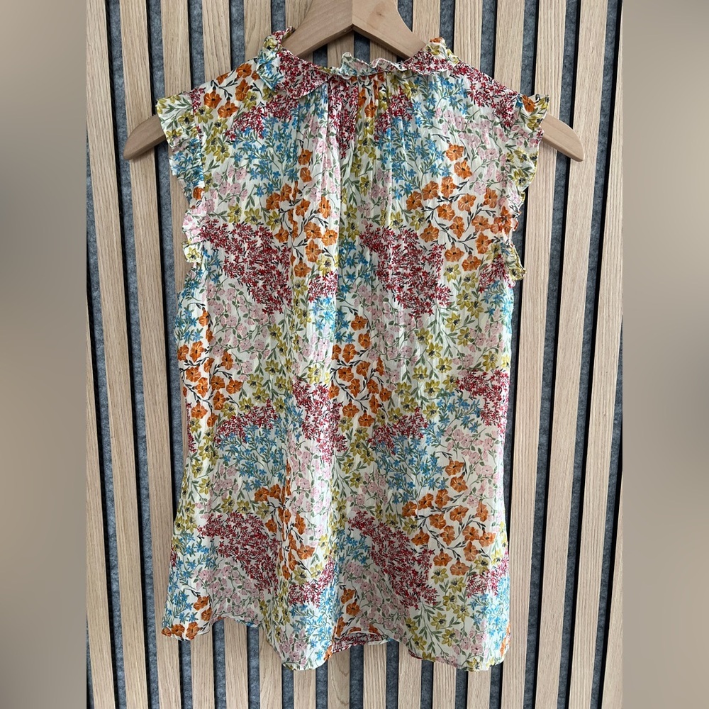 Rebecca Taylor Ava silk floral top - Picture 4 of 6